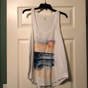 Sunset tank top